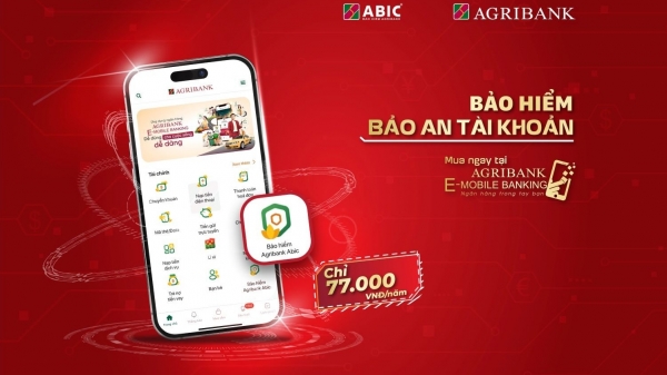 Bảo an tài khoản chính thức ra mắt trên ứng dụng Agribank E-Mobile Banking