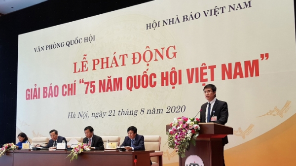 Phát động Giải Báo chí '75 năm Quốc hội Việt Nam'