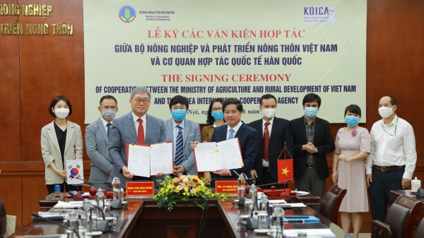 Thêm nhiều văn kiện hợp tác nông nghiệp Việt - Hàn được ký kết