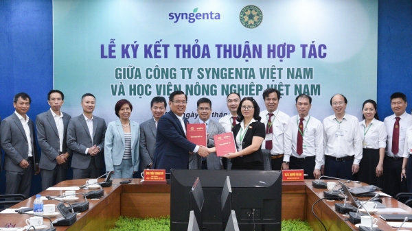 Syngenta Việt Nam và Học viện Nông nghiệp Việt Nam hợp tác đào tạo, nghiên cứu