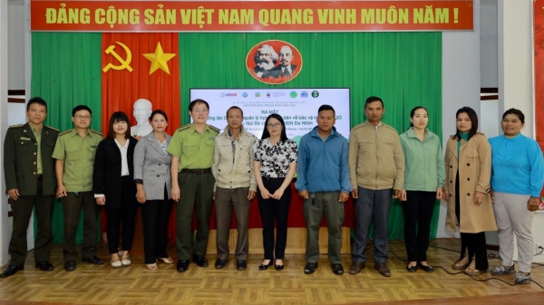 Ra mắt tổ công tác hợp tác đa bên bảo vệ rừng tại Lâm Đồng