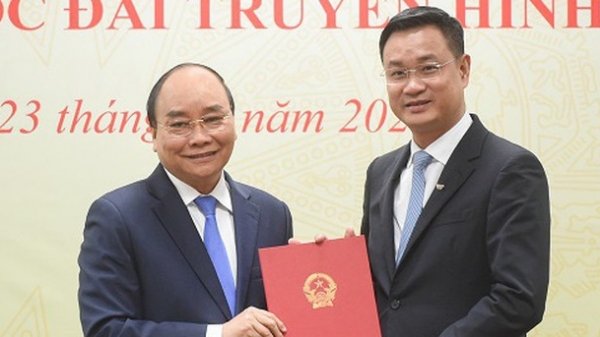 Trao quyết định bổ nhiệm Tổng Giám đốc VTV cho ông Lê Ngọc Quang