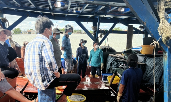 Ca Mau offers free fishing vessel monitoring service subscriptions