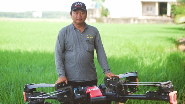 Drone nông nghiệp XAG P100 giúp nông dân vượt 'bão giá' vật tư