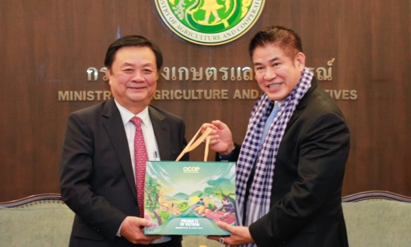 Thái Lan mong muốn Việt Nam chia sẻ kinh nghiệm phát triển chuỗi ngành hàng lúa gạo