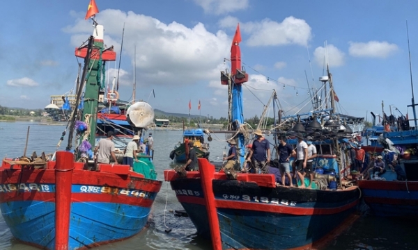 Reducing the number of fishing vessels to 83,600 by 2030