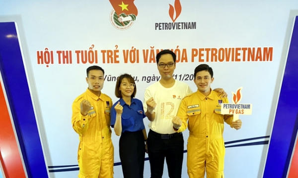 Đoàn Thanh niên PV GAS tham gia và đạt giải tại Hội thi 'Tuổi trẻ với Văn hoá Petrovietnam'