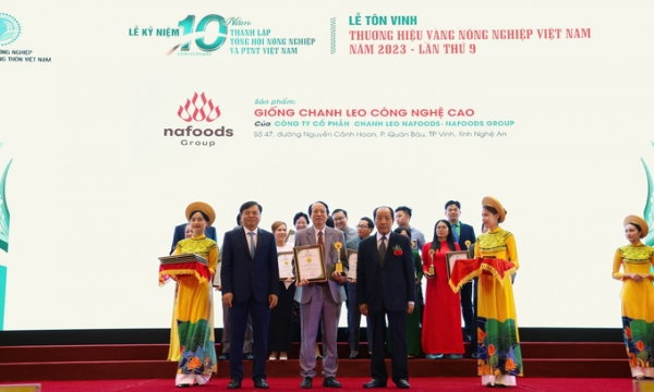 Chanh leo Nafoods: Nhiều năm đạt Thương hiệu vàng nông nghiệp Việt Nam