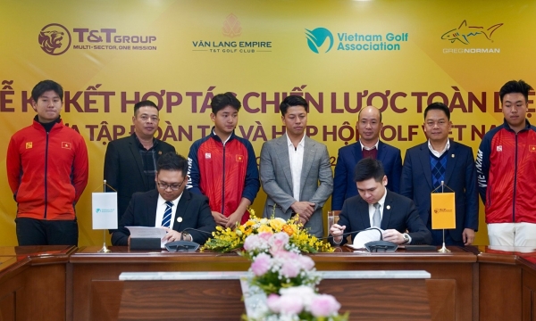 T&T Group hợp tác với Golf Việt Nam, khánh thành học viện