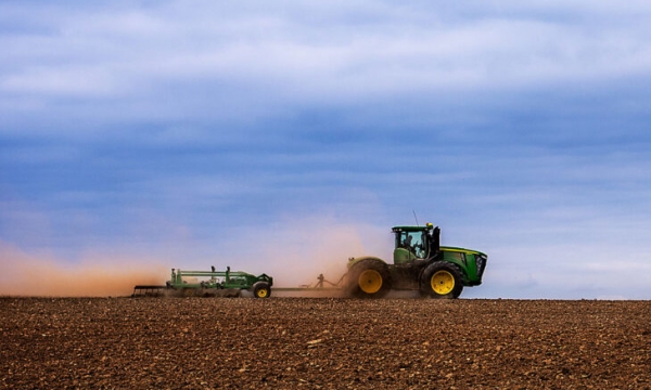 More than 57 billion tons of soil have eroded in the U.S. Midwest
