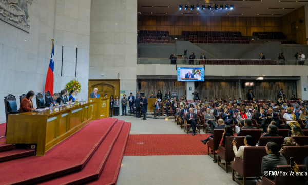 Second global parliamentary summit against hunger and malnutrition opens in Chile