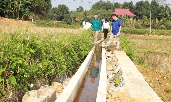 Yên Bình hoàn thành tiêu chí thủy lợi trong xây dựng nông thôn mới
