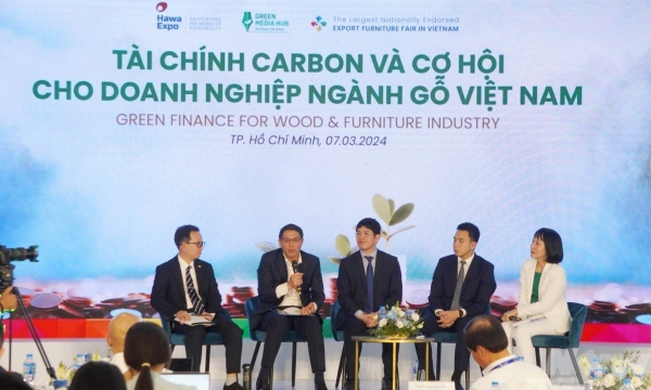 Doanh nghiệp gỗ Việt tận dụng cơ hội thị trường tín chỉ carbon