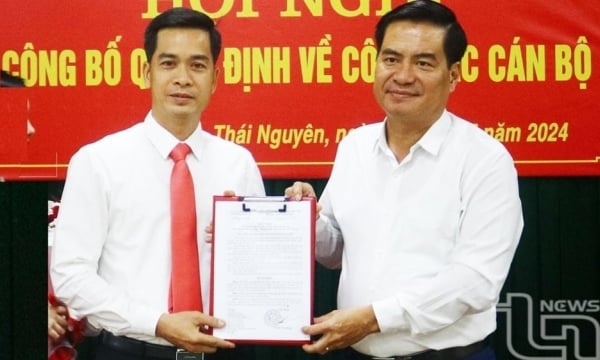 Thái Nguyên có thêm 2 Phó Giám đốc Sở