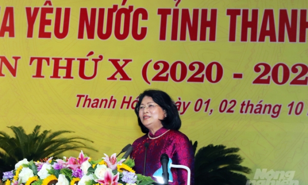 Phó Chủ tịch nước Đặng Thị Ngọc Thịnh: Thanh Hóa sẽ sớm thành tỉnh 'kiểu mẫu'