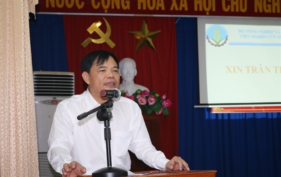 Bộ trưởng Nguyễn Xuân Cường gợi ý 3 vấn đề trong nghiên cứu thủy sản