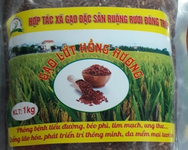 Gạo đặc sản ruộng rươi Đông Triều