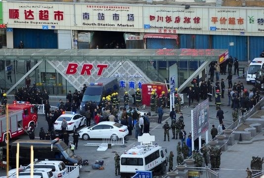 Đã có 80 người thương vong trong vụ 'khủng bố' ở Tân Cương