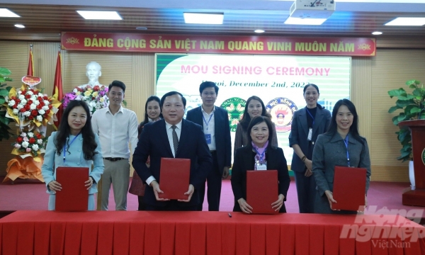 Học viện Nông nghiệp Việt Nam ký kết hợp tác với 3 trường Đại học