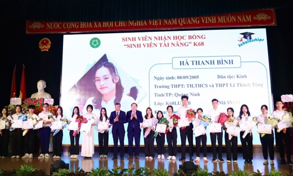 Hàng ngàn suất học bổng cho tân sinh viên K69 Học viện Nông nghiệp Việt Nam