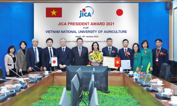 VNUA earned the 17th JICA President Award