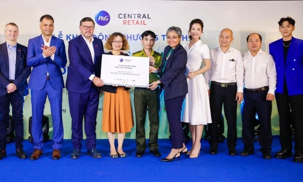P&G and Central Retail Vietnam implement a project to plant more than 6,000 trees
