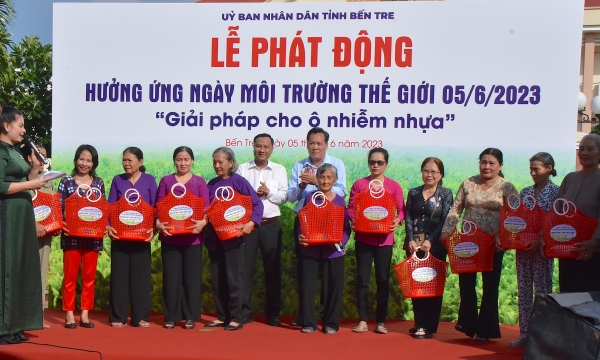 Ben Tre answers to World Environment Day