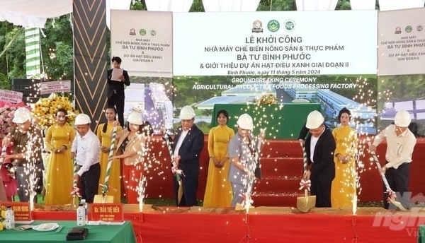 Commencement of a $ 6.5 million cashew processing plant
