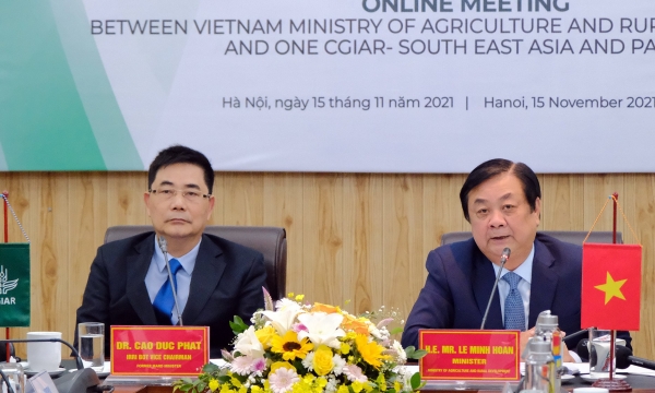 CGIAR coi Việt Nam là đối tác chiến lược về an ninh lương thực