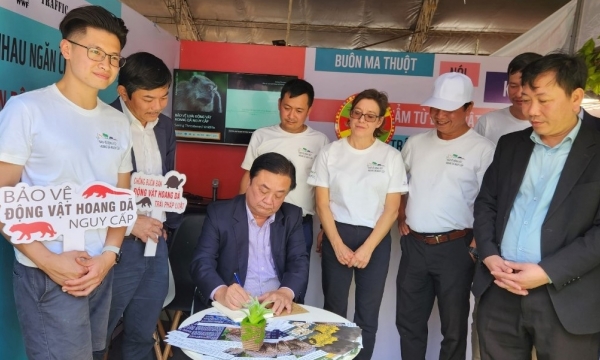 Bảo tồn động vật hoang dã là cam kết mạnh mẽ của Chính phủ Việt Nam