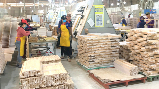 Binh Dinh wood sector facing labour shortage due to COVID-19