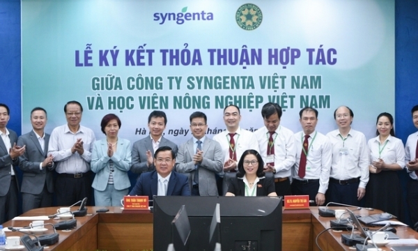 Syngenta Vietnam and Vietnam National University of Agriculture to cooperate in training and research