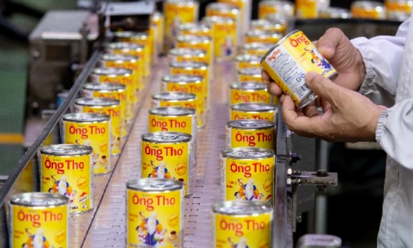 Ong Tho condensed milk attracts the market in China