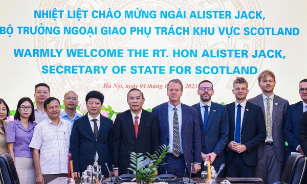 Positive outlook for agricultural cooperation between Vietnam and Scotland