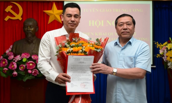 Ban Tuyên giáo Trung ương bổ nhiệm ông Phạm Quý Trọng làm Phó Vụ trưởng