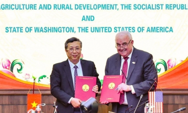 MARD and Washington state sign MoU to promote agricultural trade