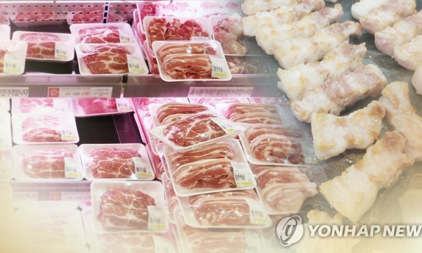 Giá thịt lợn ở Hàn Quốc tăng mạnh