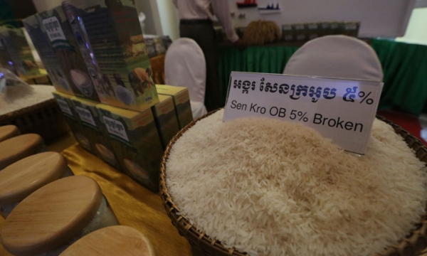 Campuchia bác tin gạo đặc sản 'bị pha trộn' với gạo Việt Nam