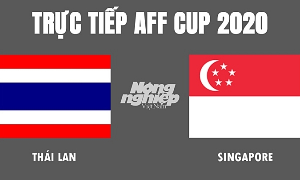 Trực tiếp bóng đá Thái Lan vs Singapore tại AFF Cup 2020 hôm nay 18/12