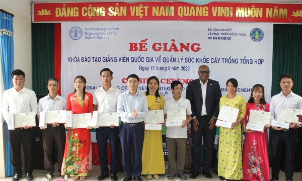 Công nhận giảng viên IPHM đầu tiên tại Việt Nam