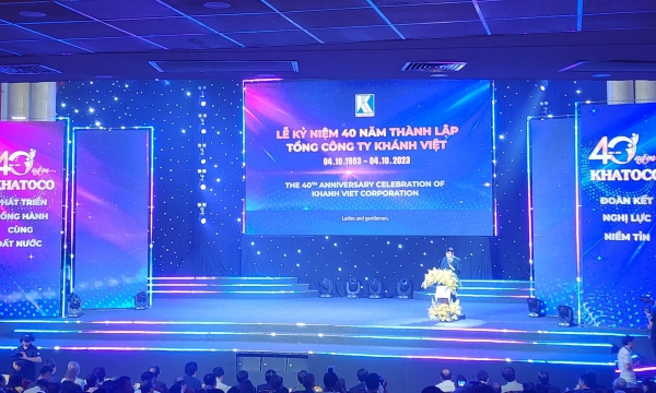 Tổng Công ty Khánh Việt kỷ niệm 40 năm thành lập
