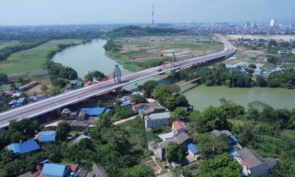 Thông xe kỹ thuật cầu lớn nhất Thái Nguyên