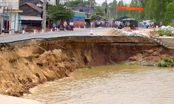 Lack of sand caused 1,000km of riverbanks and coastlines to erode