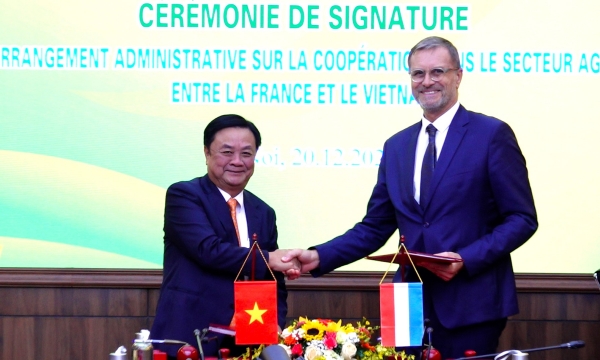 Việt Nam - Pháp thúc đẩy hợp tác nông nghiệp sinh thái