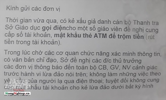 Khởi tố vụ án mạo danh lãnh đạo lừa tiền nhiều nữ giáo viên tại Quảng Trị