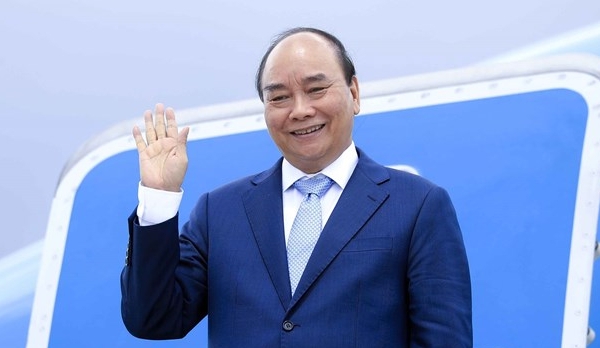 Chủ tịch nước Nguyễn Xuân Phúc tới Hoa Kỳ