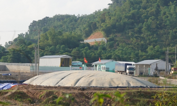 Trại lợn rò rỉ hầm biogas, cả làng ngửi mùi thối