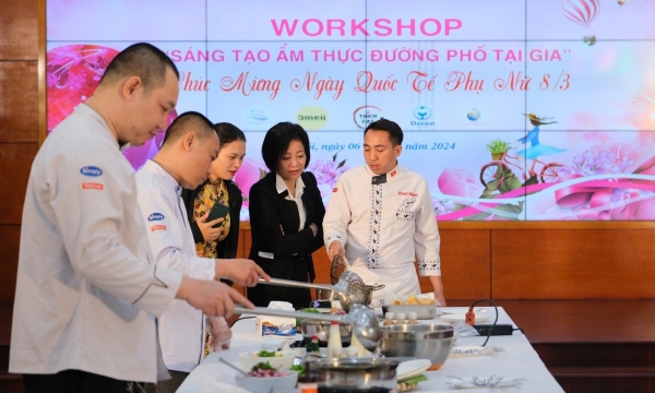 Công đoàn Bộ NN-PTNT đổi mới trải nghiệm ẩm thực, tôn vinh phụ nữ Việt Nam