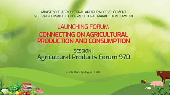 Inaugurating forum on connecting agricultural production and consumption