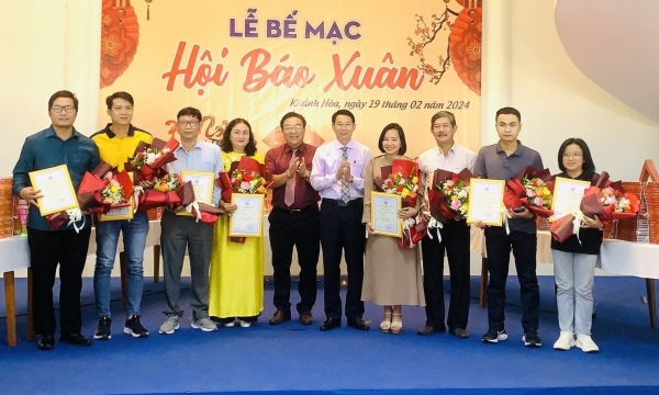 Tác phẩm của Báo Nông nghiệp Việt Nam được khen thưởng trong Hội báo Xuân 2024